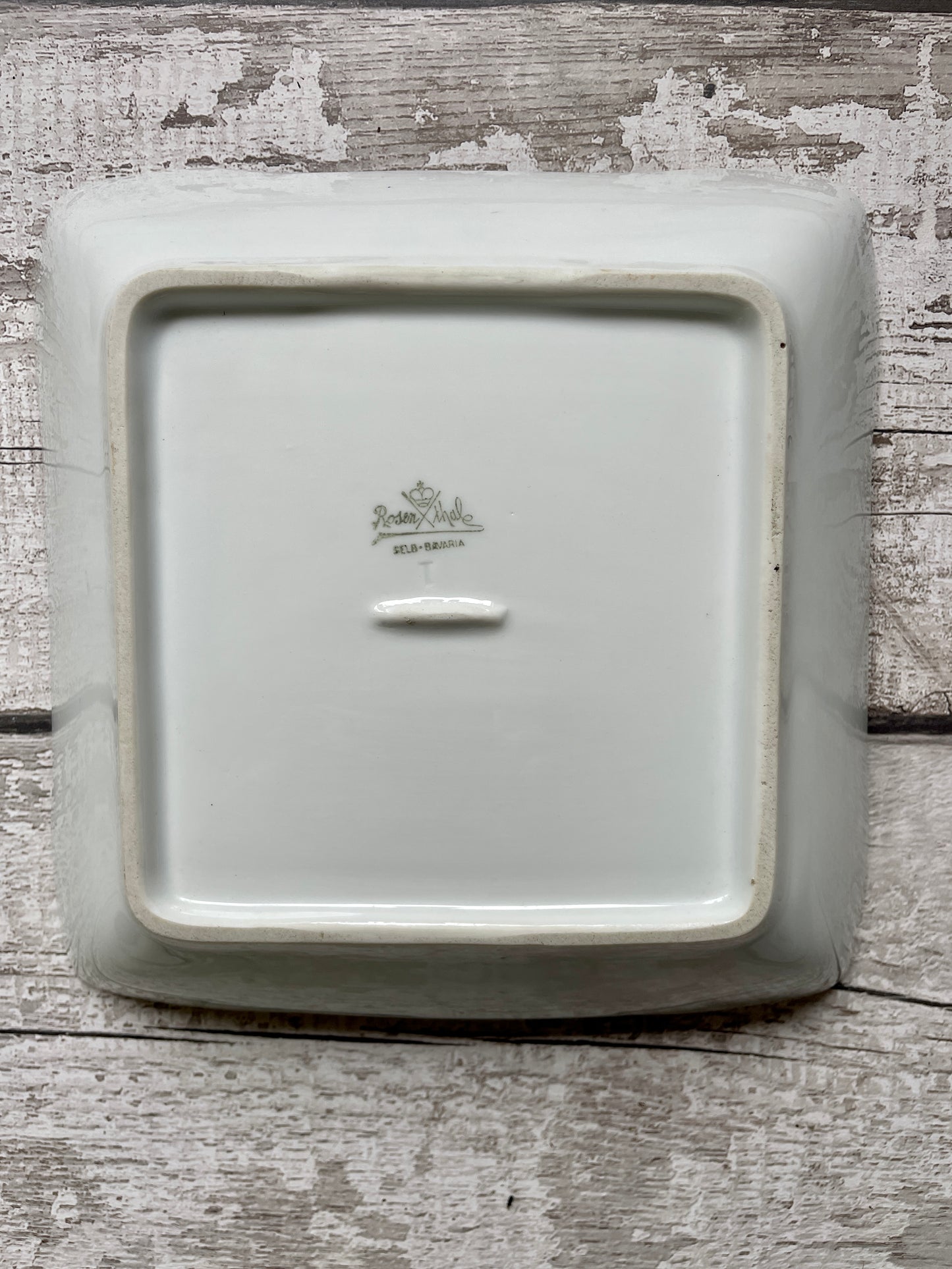 Rosenthale Bavaria Antique Square Dish