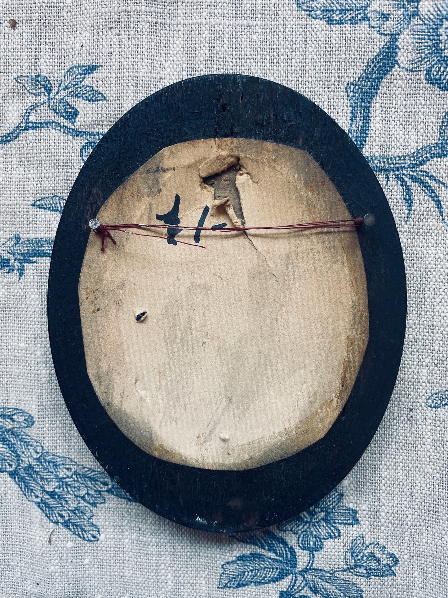 19th Century Hand Tinted Miniature Engraving