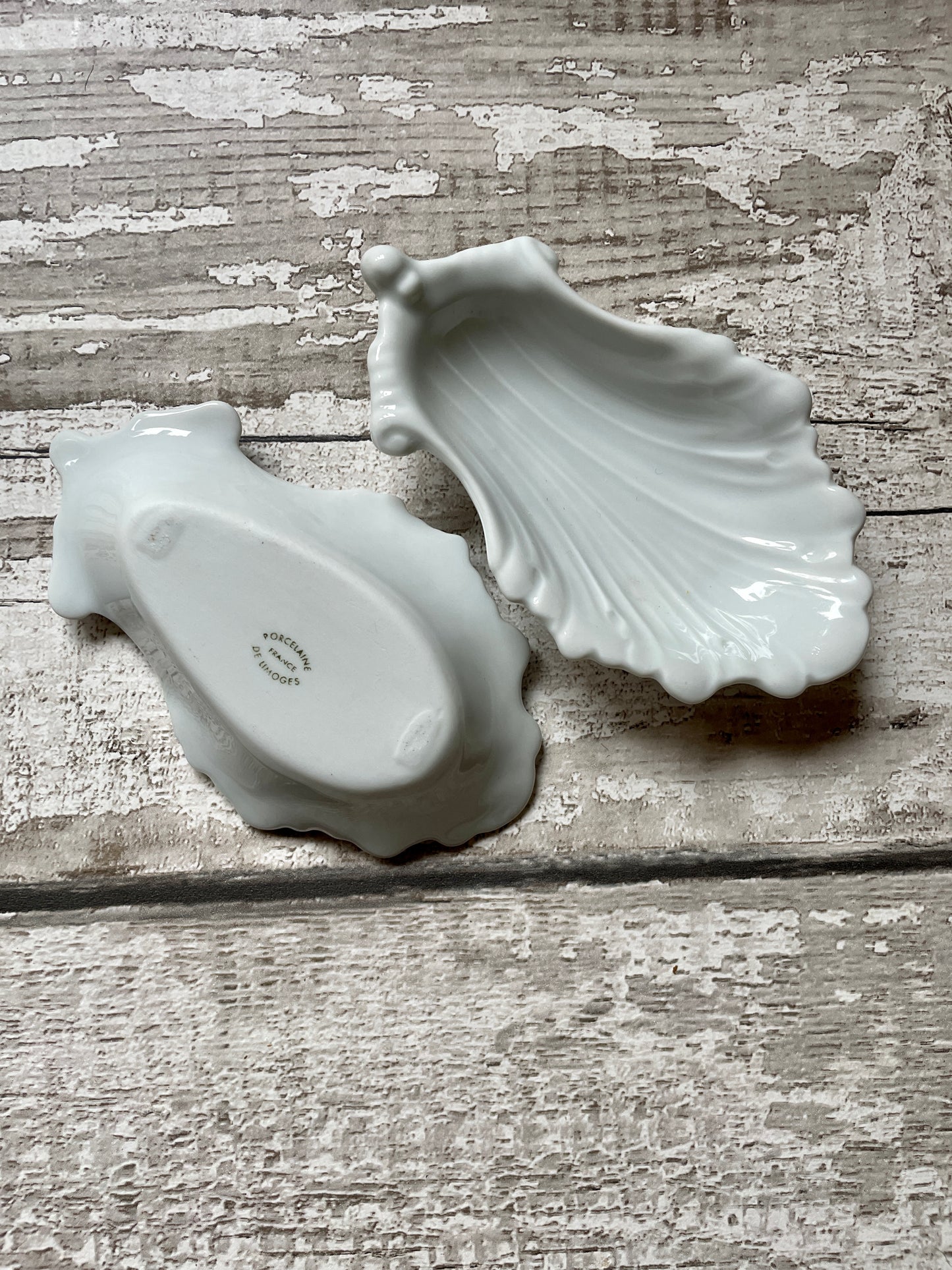 Pair of Vintage Limoges Small Relish Dishes