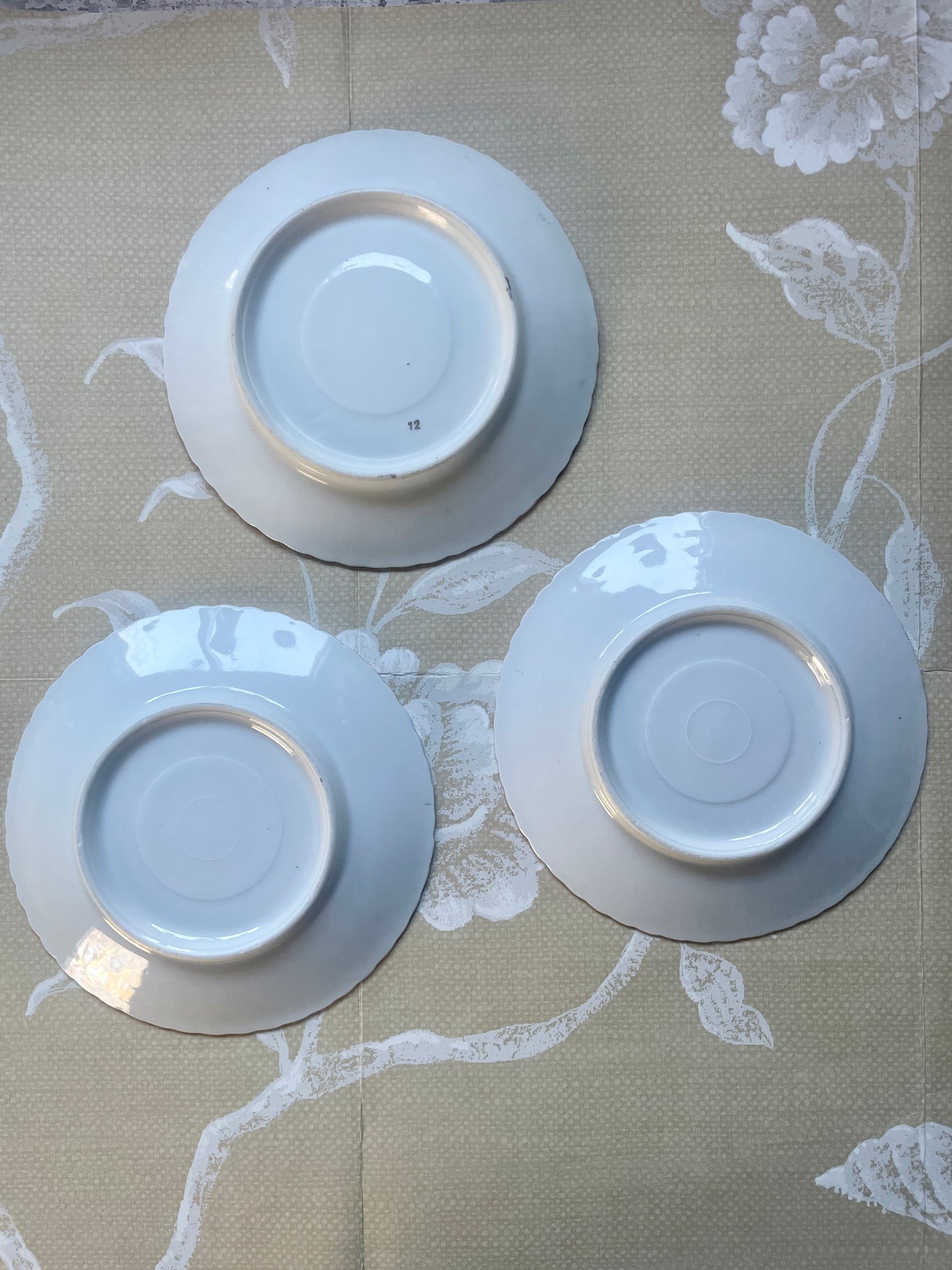 Wurttemberg Saucer Trio