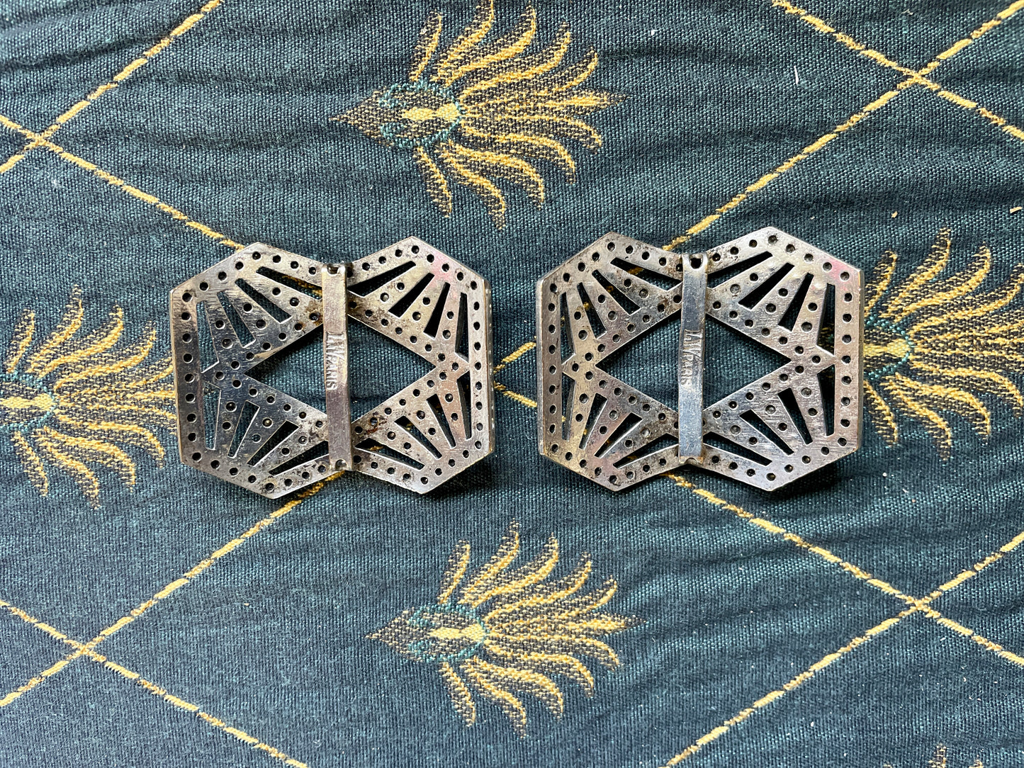 Art Deco Diamante Shoe Buckle