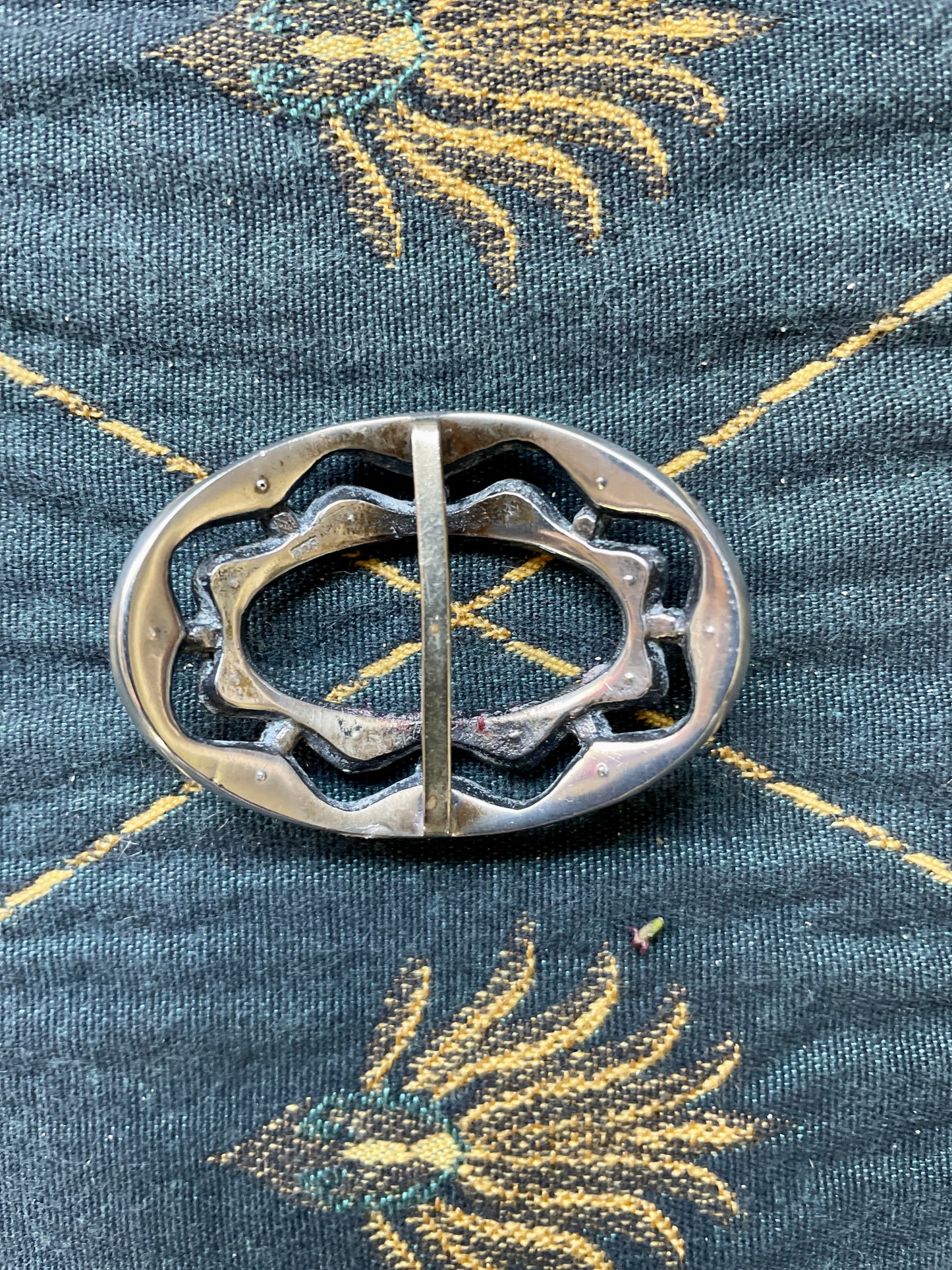 Art Nouveau Diamante Shoe Buckle