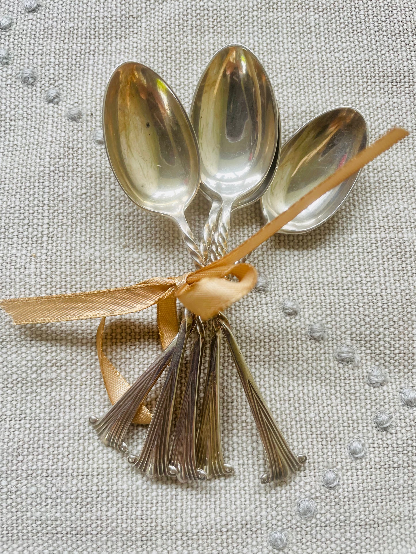 19thC Silver Teaspoons