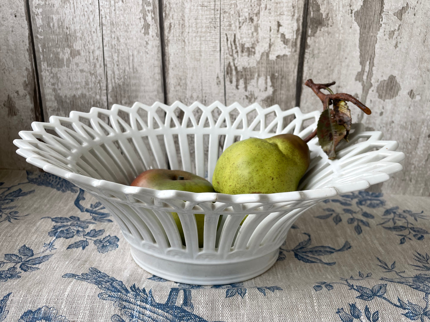 Elegant White Ceramic Decorative Bowl