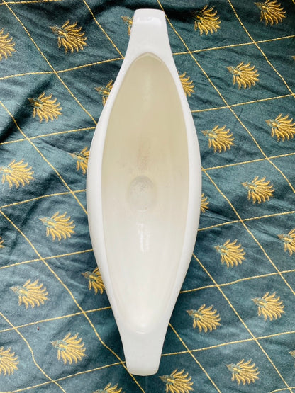 Dartmouth Pottery Cream Glaze Mantle Vase