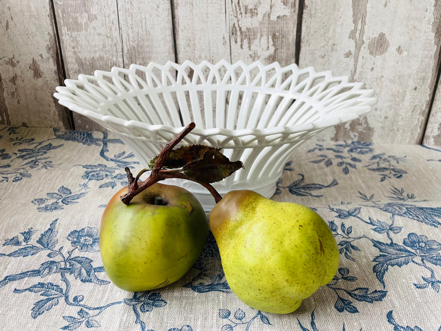 Elegant White Ceramic Decorative Bowl