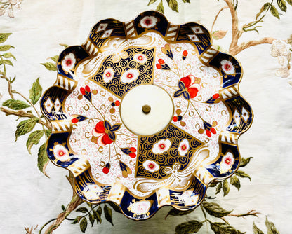 Fabulous Davenport Imari Cake Stand