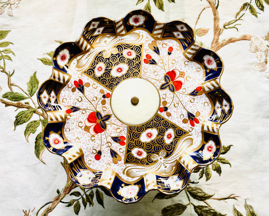 Fabulous Davenport Imari Cake Stand