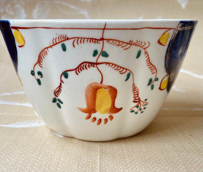 Gaudy Welsh Tulip Sugar Bowl
