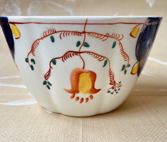 Gaudy Welsh Tulip Sugar Bowl