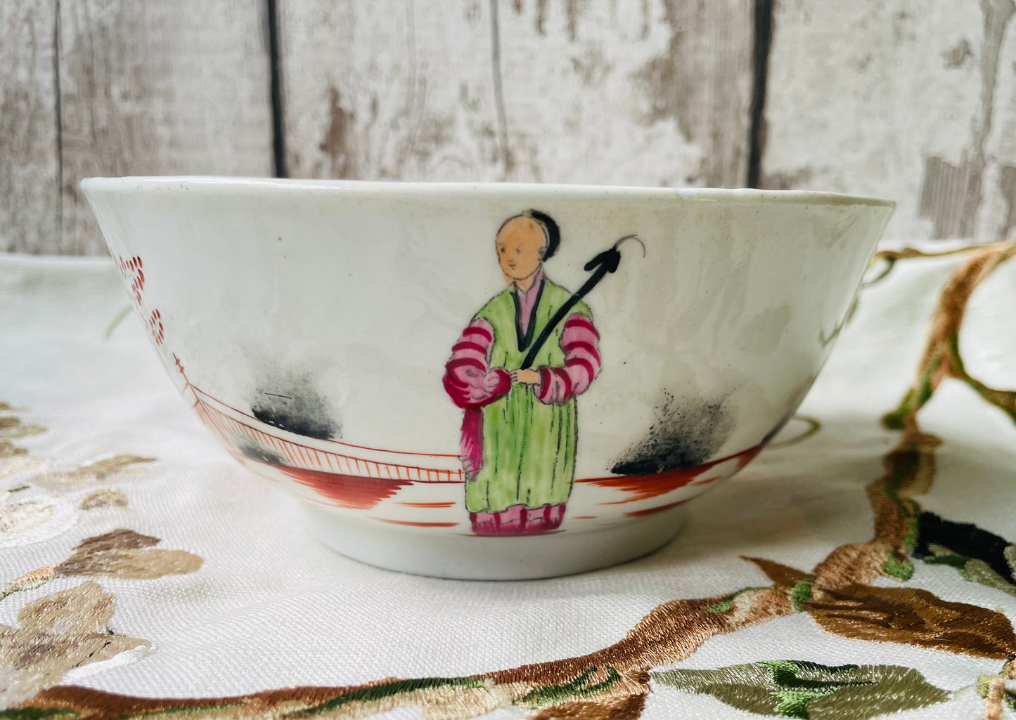 Georgian New Hall 'Slop' Bowl