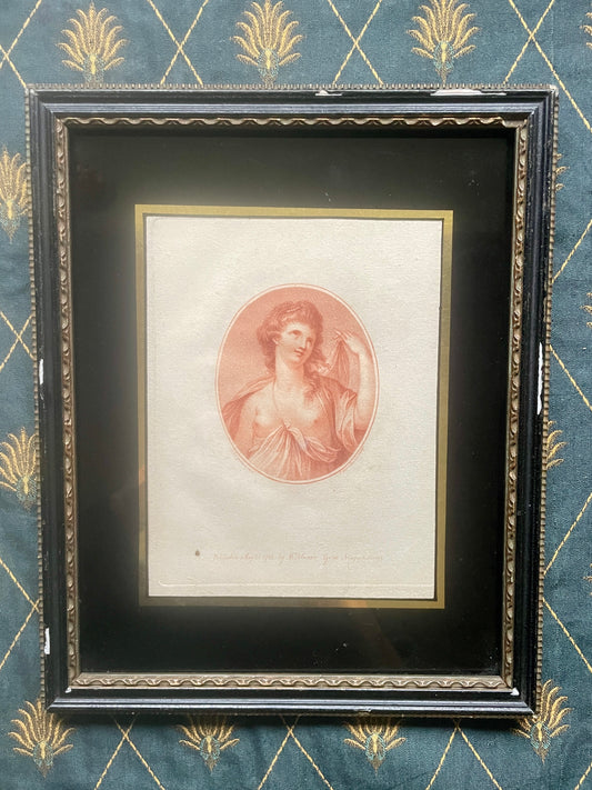 Bartolozzi Engraving 'Adoration'