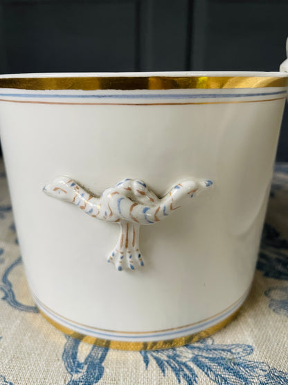 Swan Cachepot with Lid