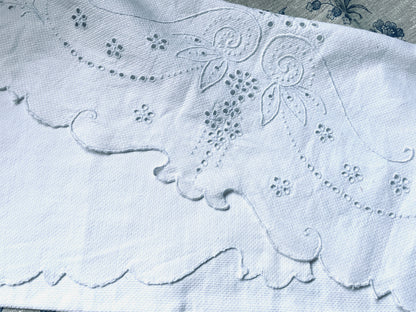 Huckaback Linen Hand Towel