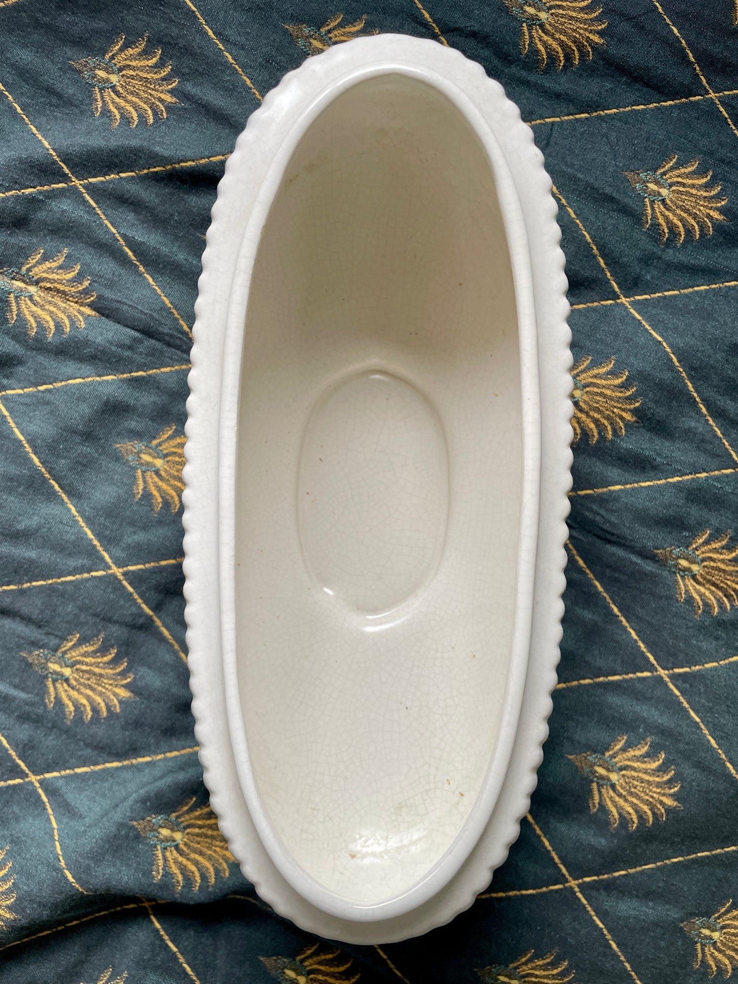 Dartmouth White Glaze Mantle Vase