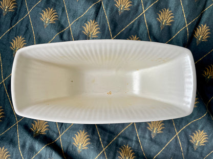 Wedgwood Moonstone Ribbed Mantle Vase