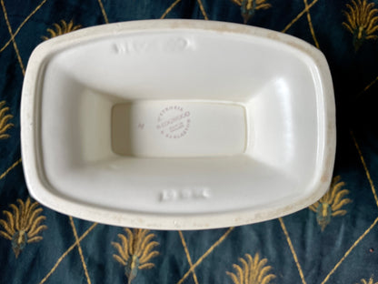 Wedgwood Moonstone Ribbed Mantle Vase