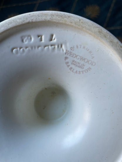 Moonstone Glaze Wedgwood Fluted Vase