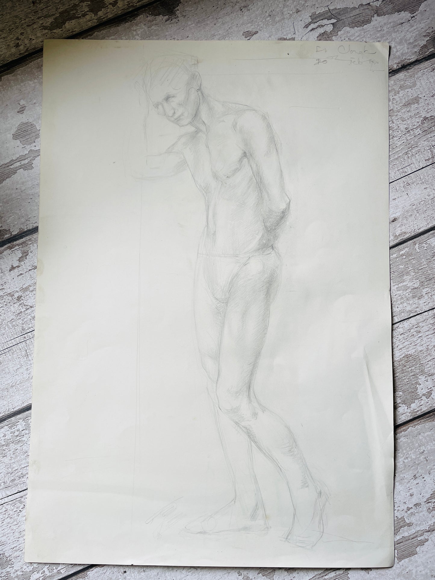 Pencil Life Drawing 1926