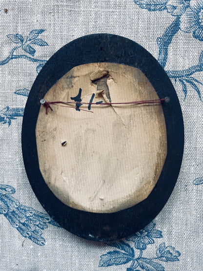 19th Century Hand Tinted Miniature Engraving