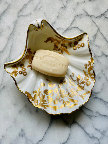 Vintage Hammersley Golden Tansy Soap Dish