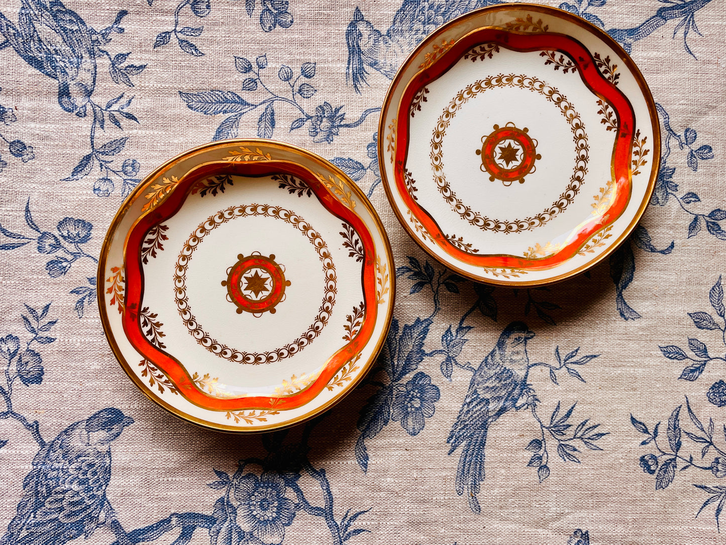 Pair of Copeland Small Dishes