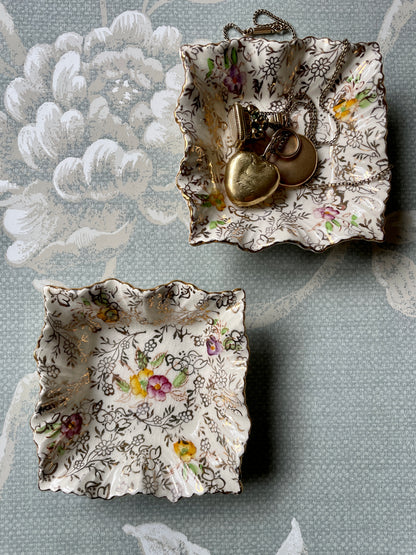 Pair of James Kent Small Trinket Dishes