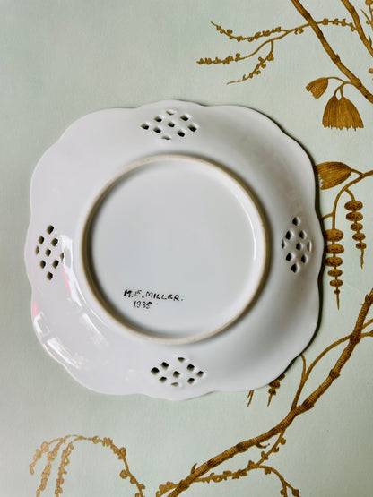 Vintage Hand Painted Little Dish