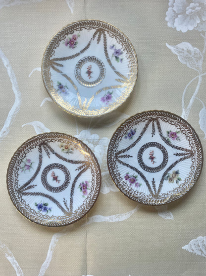 Wurttemberg Saucer Trio