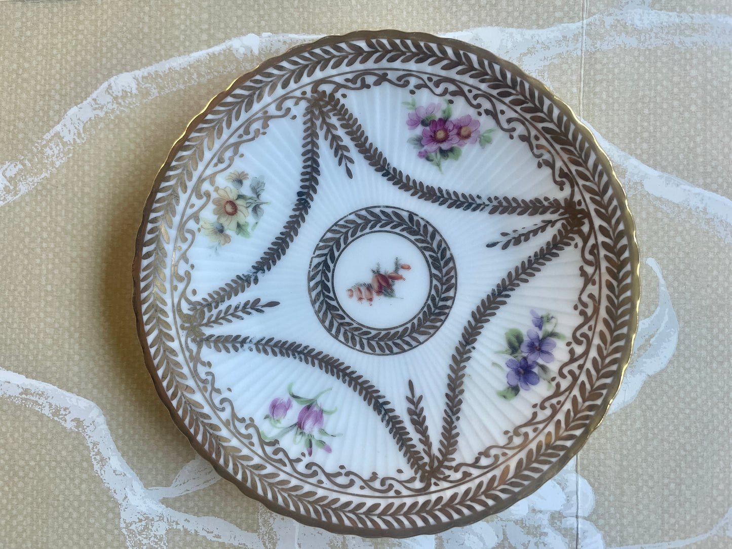 Wurttemberg Saucer Trio