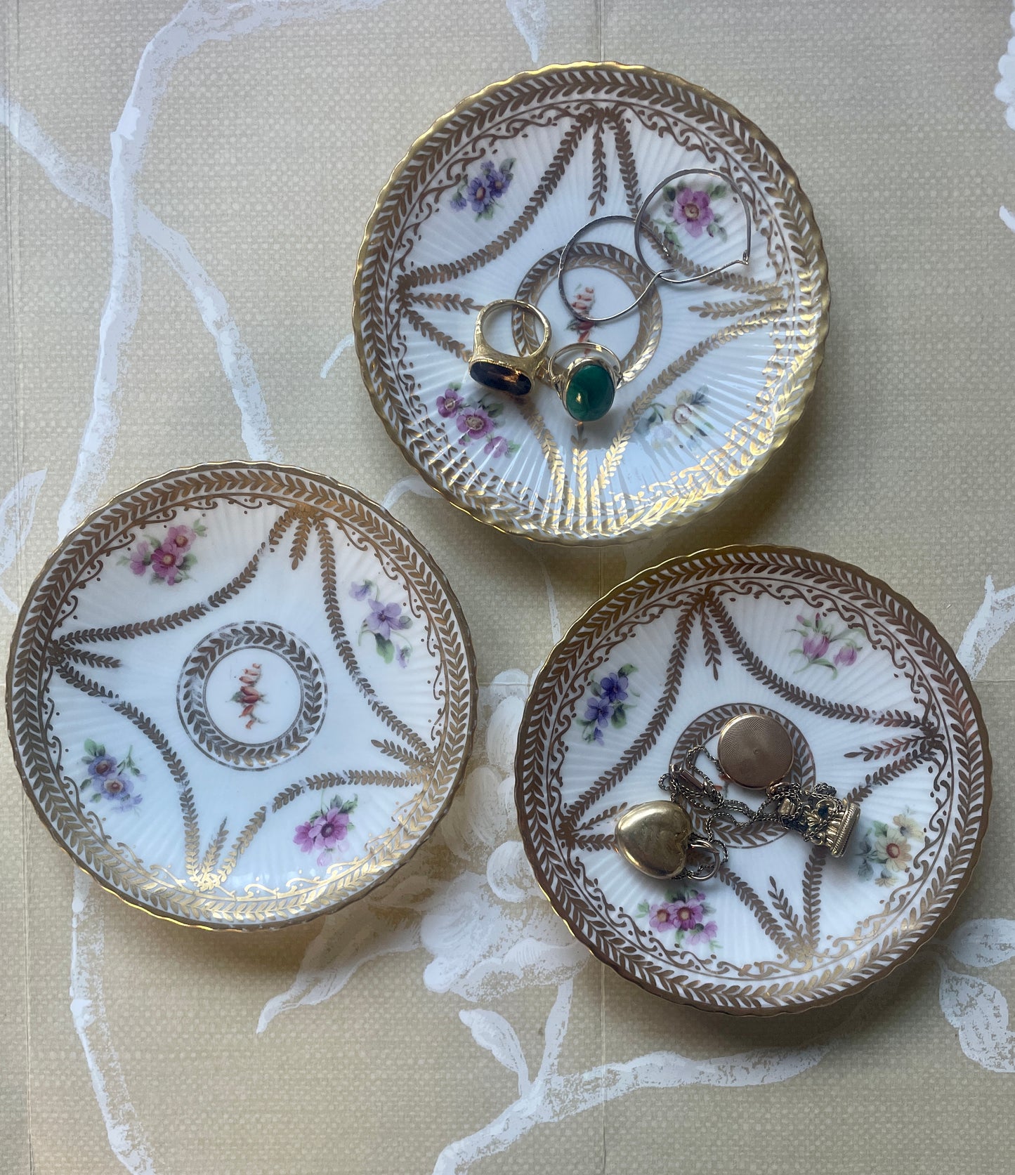 Wurttemberg Saucer Trio