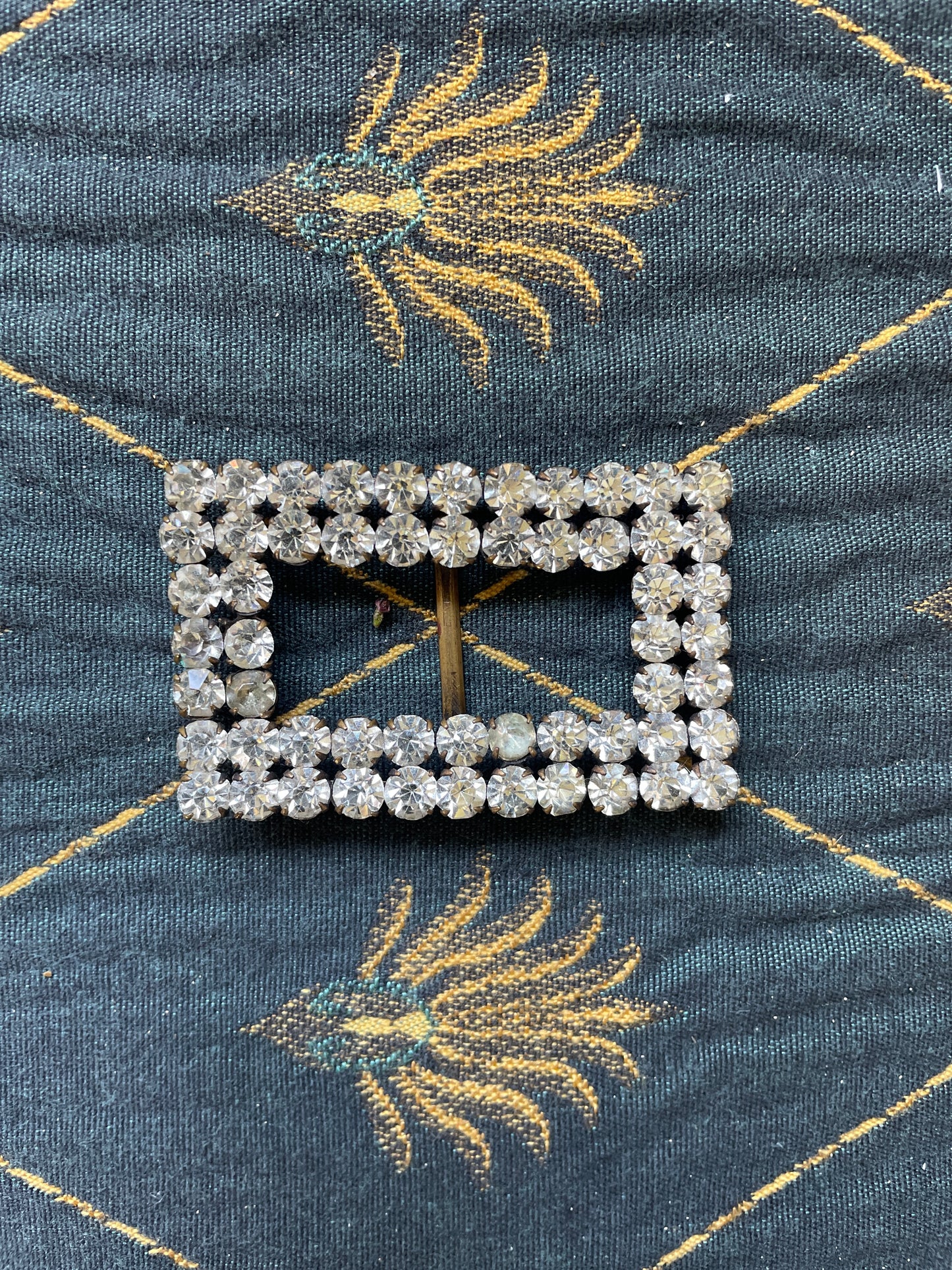 1920s Diamante Shoe Buckle