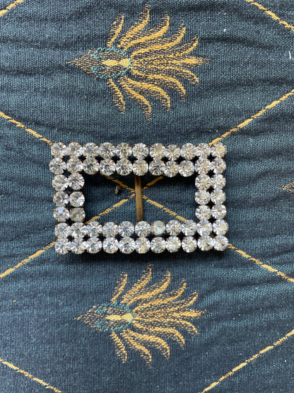 1920s Diamante Shoe Buckle