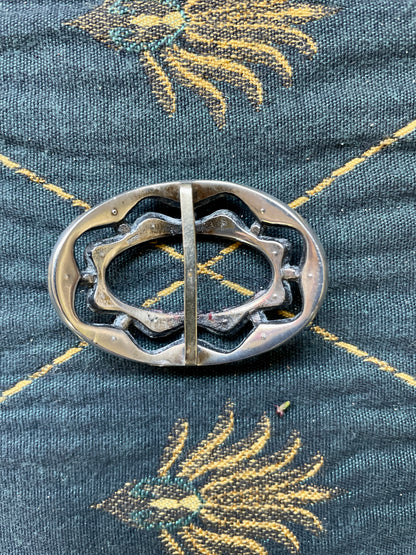Art Nouveau Diamante Shoe Buckle