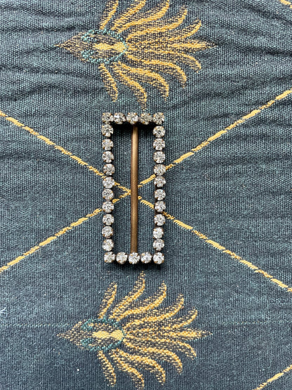 Early 1900 Paste Diamante Shoe Buckle