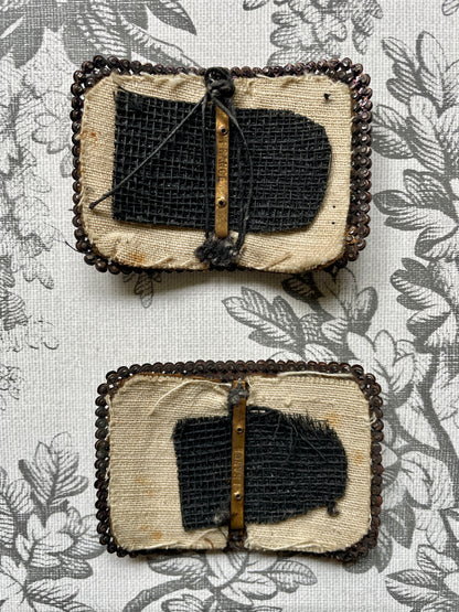 Polished Steel Pair of Regency Shoe Buckles