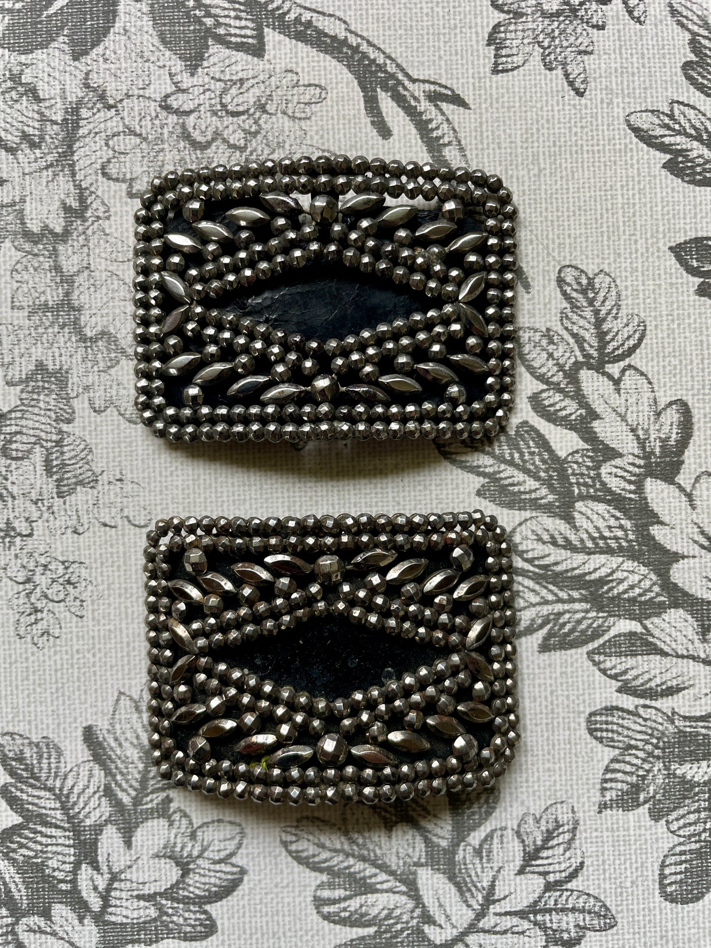 Regency Cut Steel Shoe Buckles