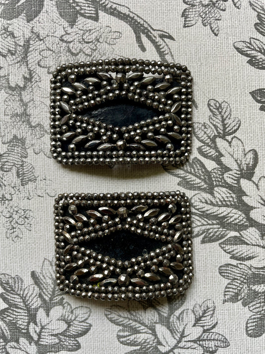 Regency Cut Steel Shoe Buckles