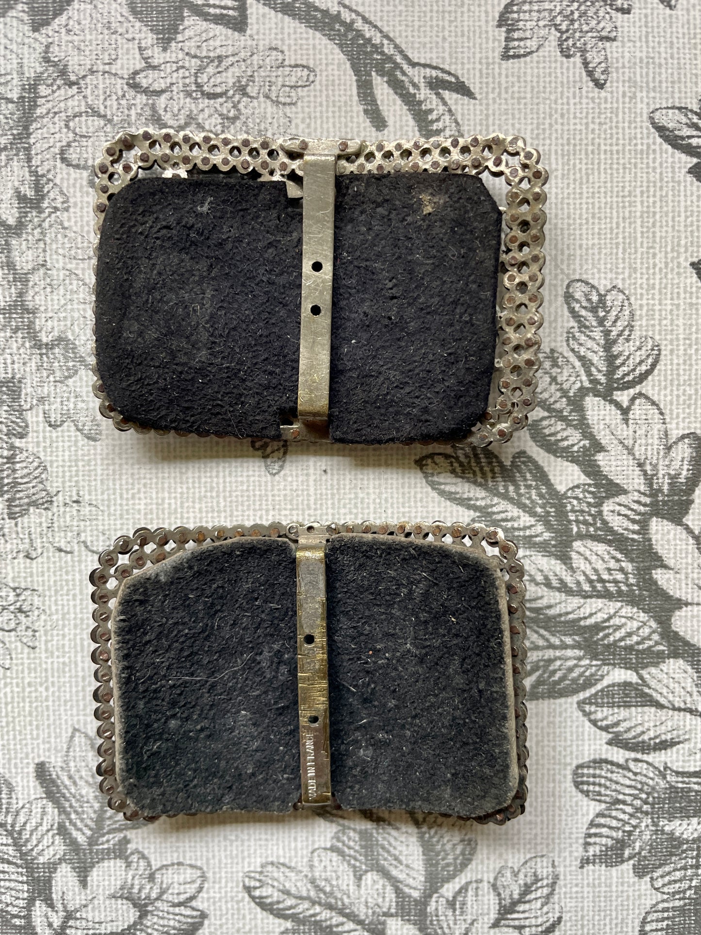 Regency Cut Steel Shoe Buckles