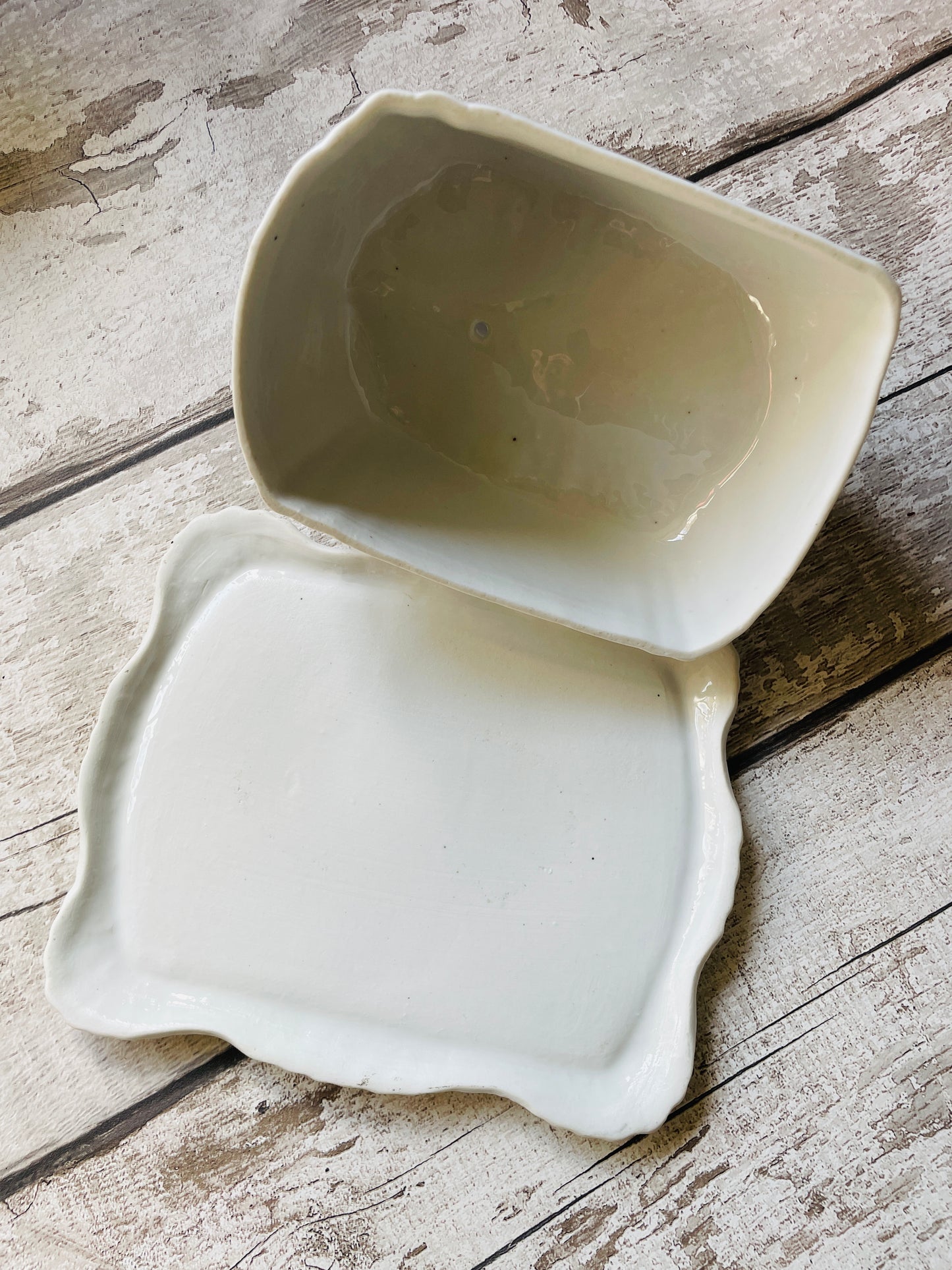 Antique Cheese or Butter Dish