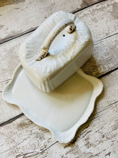Antique Cheese or Butter Dish
