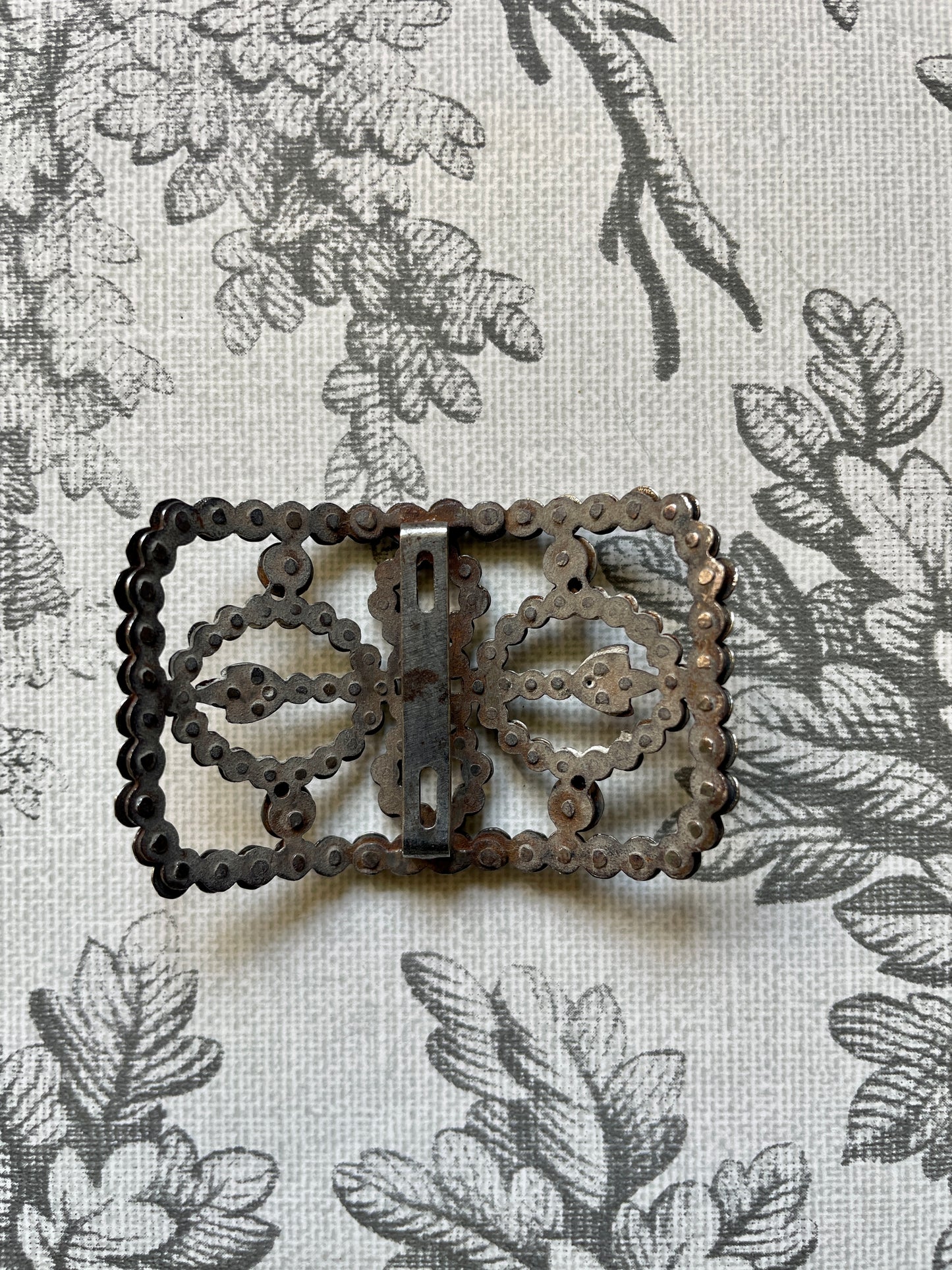 SIngle Polished Steel Regency Buckle