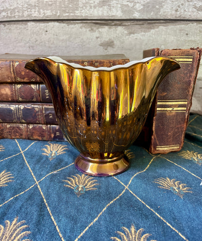 Vintage Royal Norfolk Bronze Mantle Vase