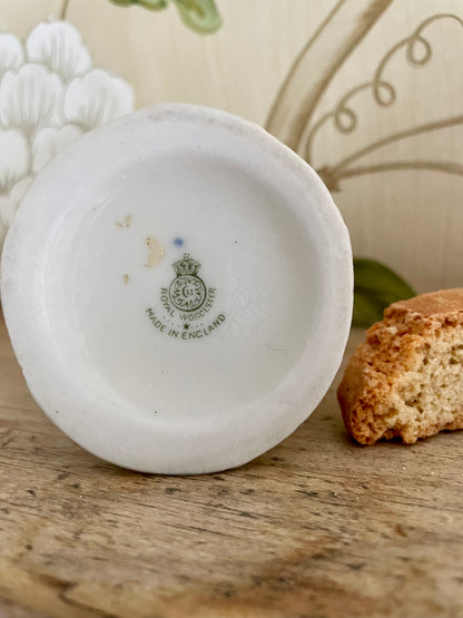 Pair of Royal Worcester Miniature Creamers