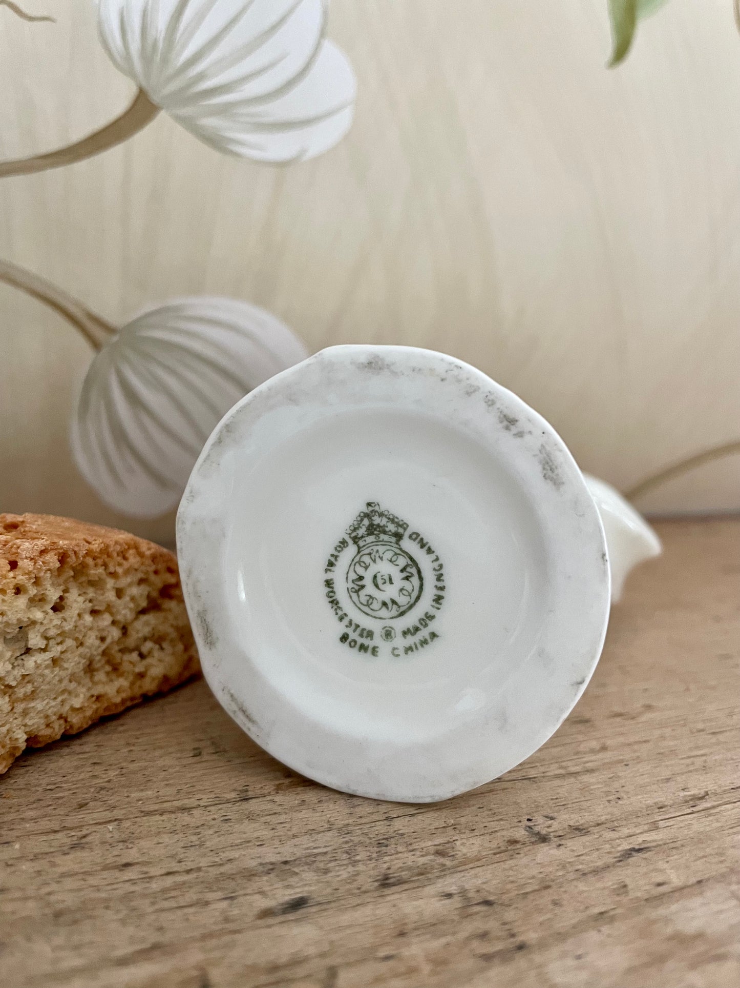 Pair of Royal Worcester Miniature Creamers